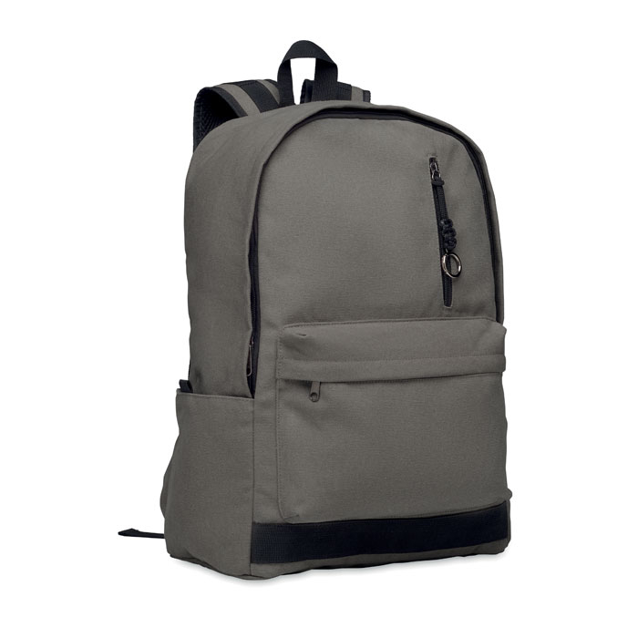 Sac à dos publicitaire pour ordinateur 15" Leirur gris pierre
